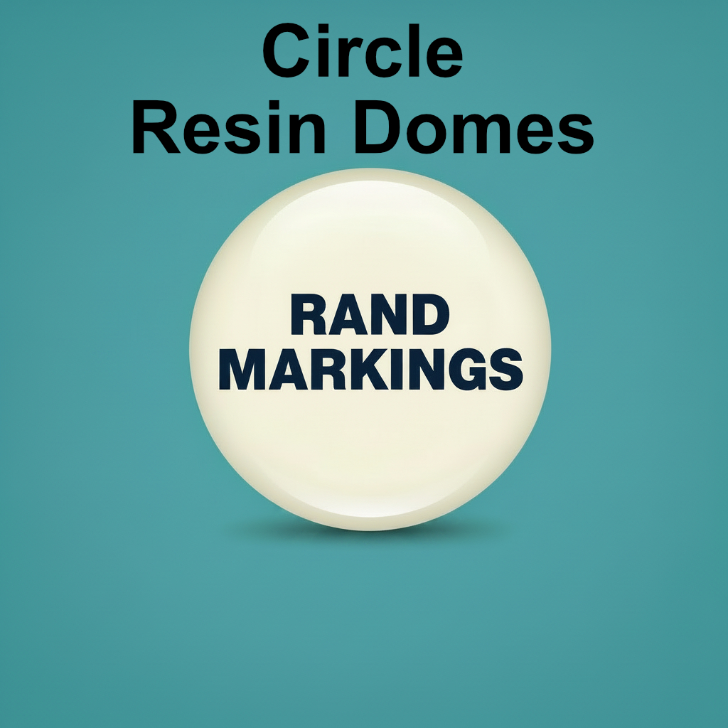 Circle Domed Resin