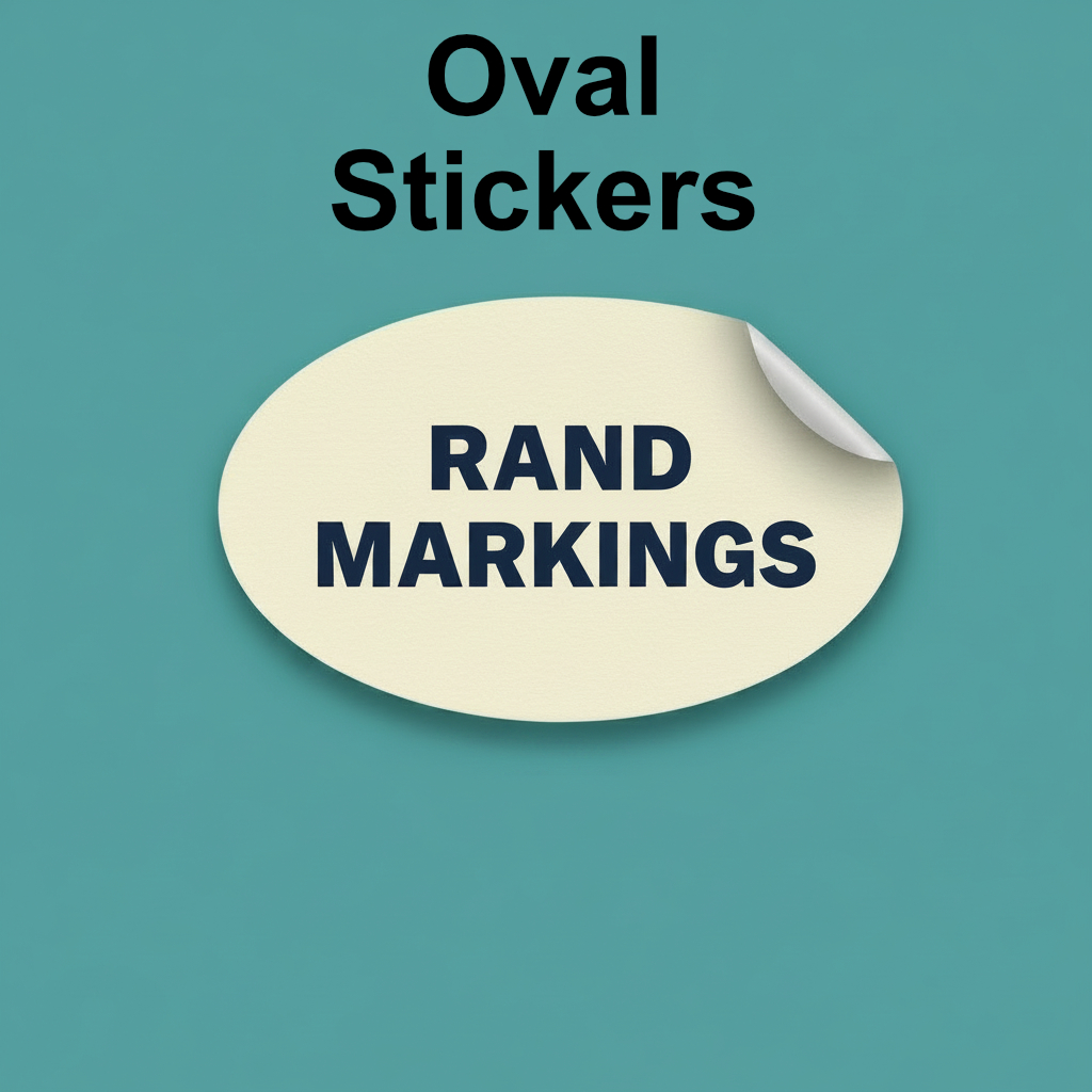 Oval Stickers