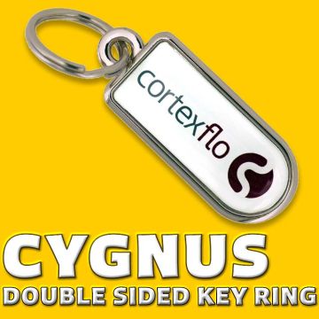 Cygnus Metal Keyring