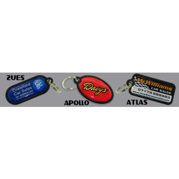 Flexi-Fob Custom Shape Keyring