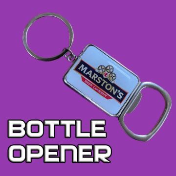 Bottle Opener Metal Keyring