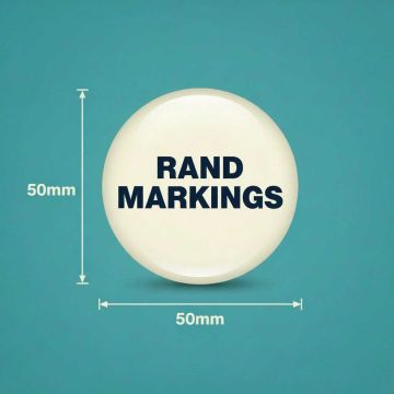 Circle Domed Resin Stickers