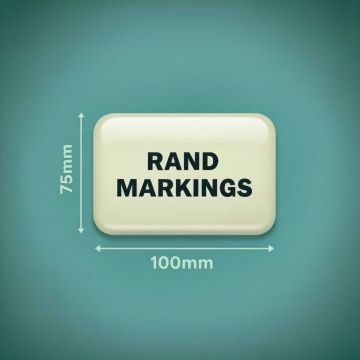 Rectangle Domed Resin - 75mm Height