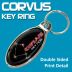Corvus Metal Keyring