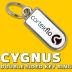 Cygnus Metal Keyring