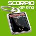 Scorpio Metal Keyring
