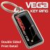 Vega Metal Keyring