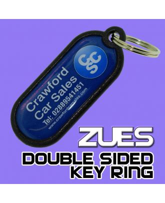 Plastic Key Ring - ZUES